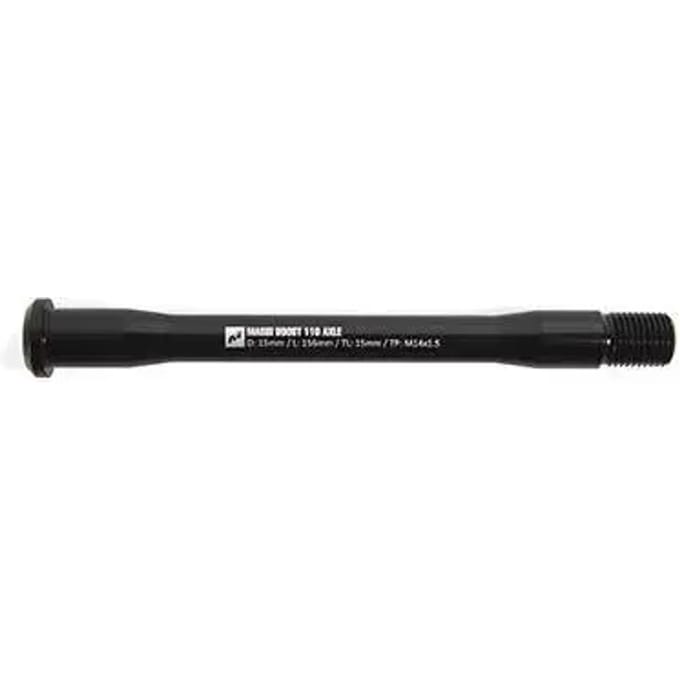 Massi Boost Voorwielas Zwart 15 x 156 mm