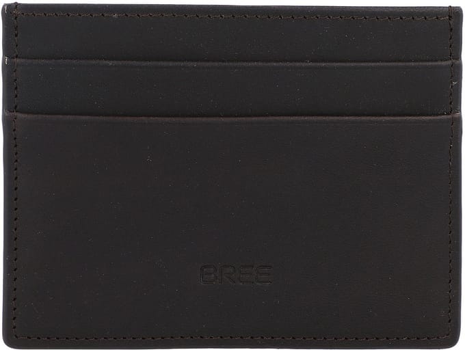 BREE Kaarthouder Oxford SLG 139 Card Holder Dark Brown Bruine