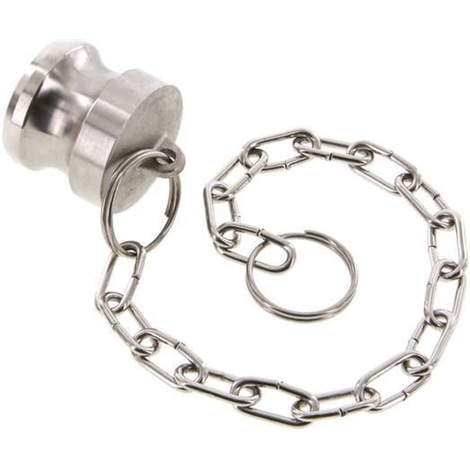 Camlock DN 25 (1'') Koppeling RvsPlug Type DP MIL-C-27487