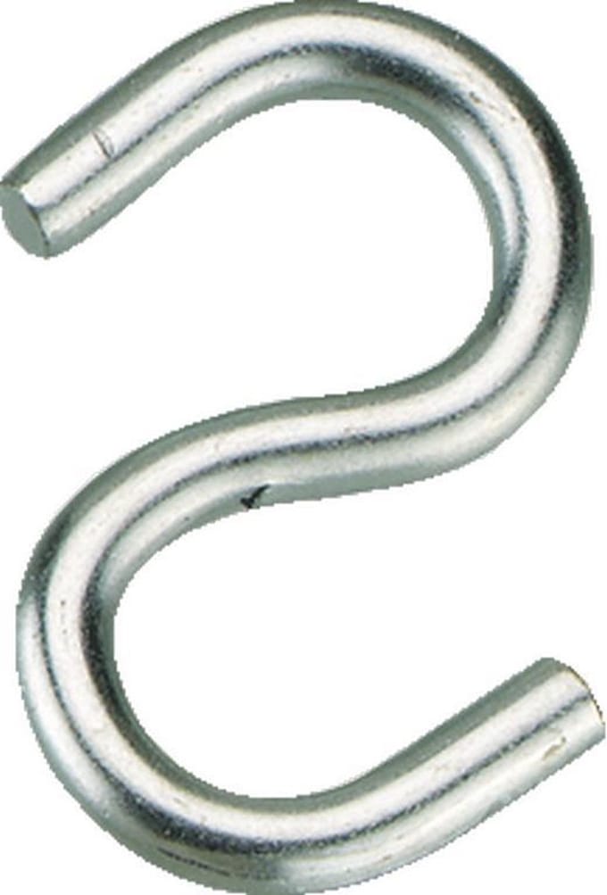 ERIC s-haak v/ketting CADDY S, staal, dikte 2mm, el verz