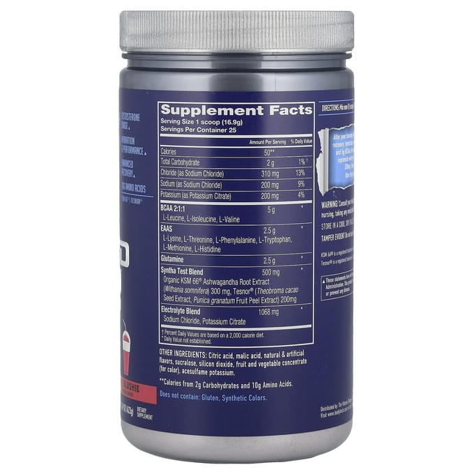 BodyTech, Elite, Altered Aminos, EAA & Testosteronbooster, Cherry Slush, 14.9 oz (423 g)