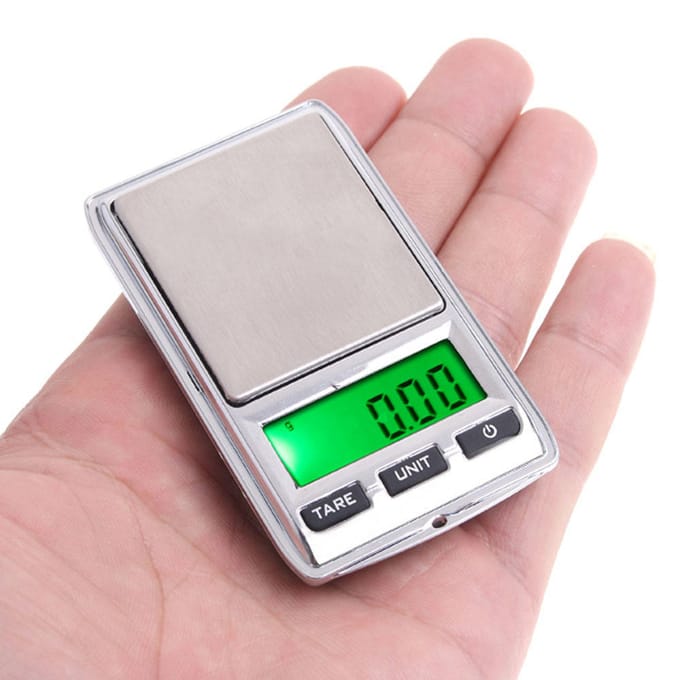 0.01gx 100g/0.1gx 500g Digitale Mini Draagbare Sieraden Zakweegschaal Dual