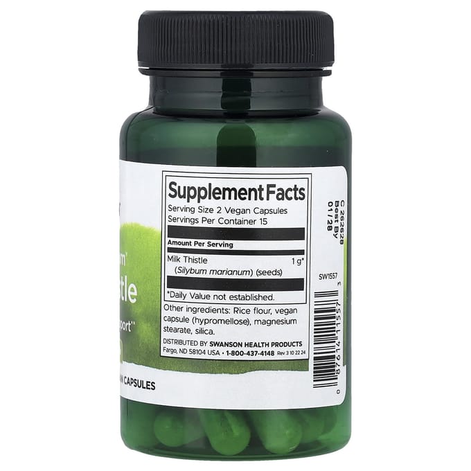 Full Spectrum®, Mariadistel, 500 mg, Vegan Capsules 30