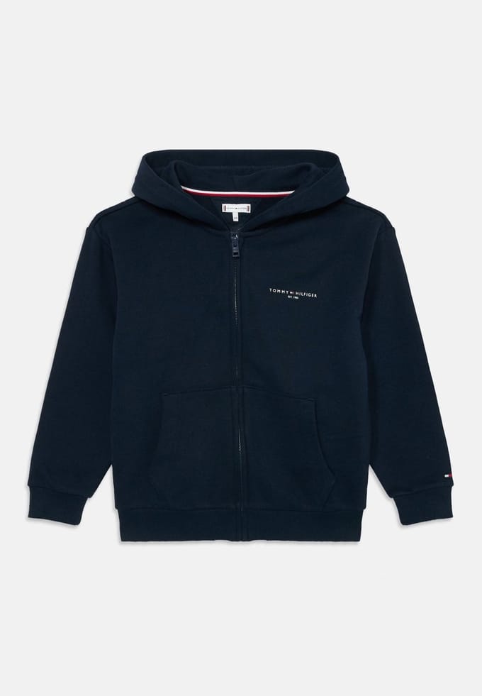 Tommy Hilfiger SS'22 Zip-Thru Hoody - Blauw - L