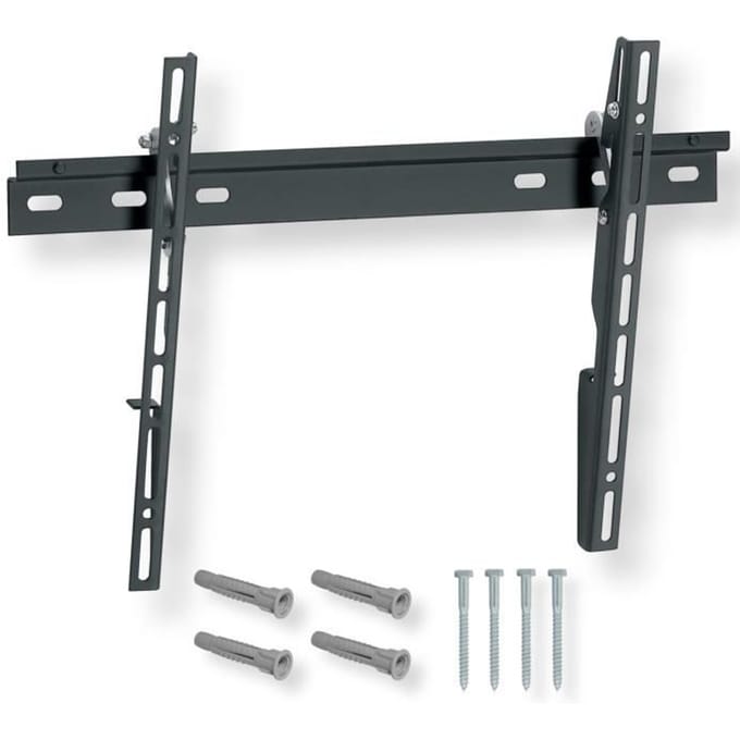 NANOOK Support Mural inclinable pour téléviseurs de 32-55 Pouces- Solution de Montage pour des télés LCD et (O)LED - Noir