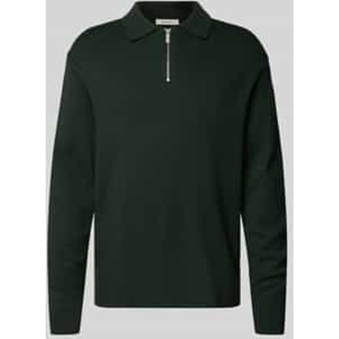 Relaxed fit gebreide pullover van viscosemix, model 'TELLER'