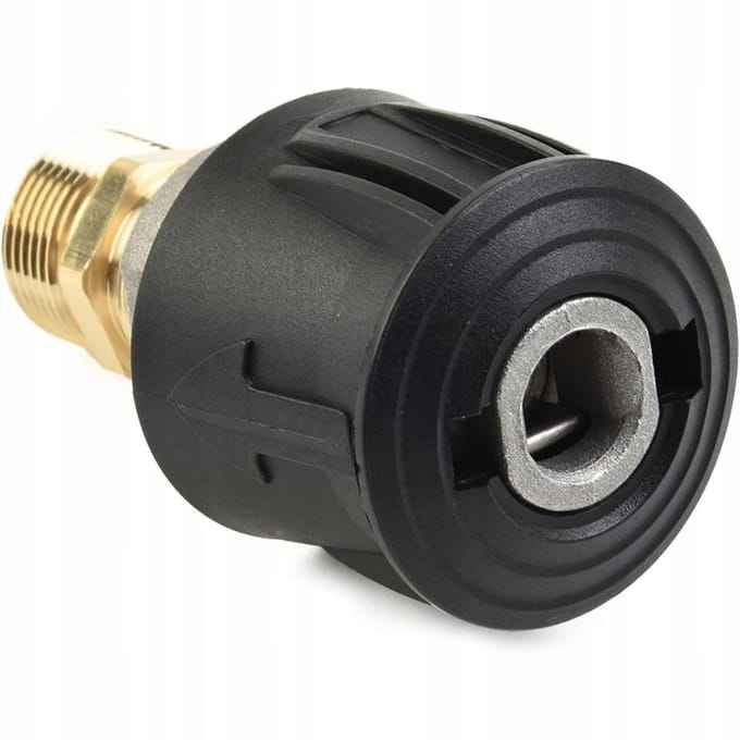 Rosfix Adapter voor Click Slangen – Aansluiting Slangen Karcher K2-K7 | Click Connect Systeem | M22x1,5mm schroefdraad