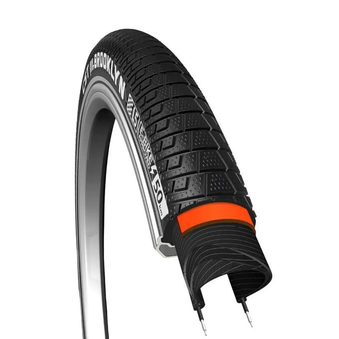Wiel cargo - city renfort flanc compatible supporte 115kg protection maximale CST Brooklyn Tr (55-406) Reflex