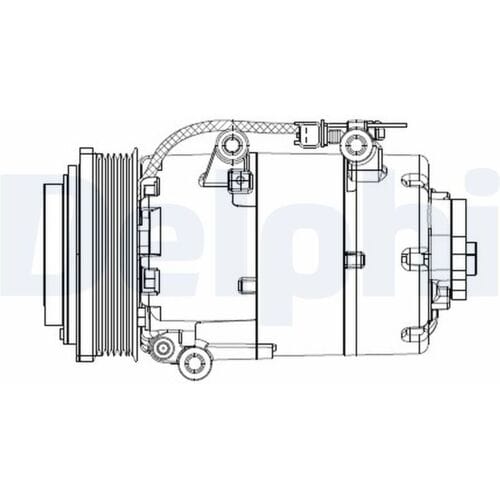 Airco-compressor DELPHI CS20358