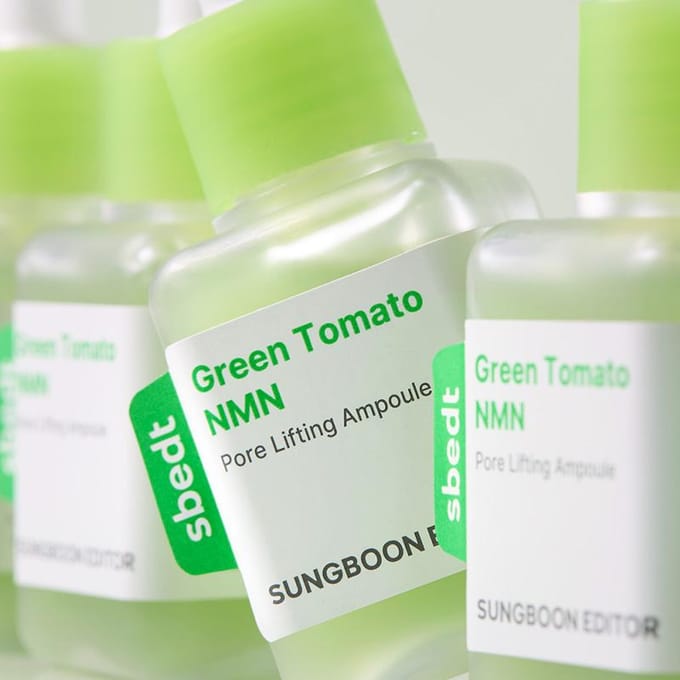 [SUNGBOON EDITOR] Ampoule NMN Tomate Verte Lifting des Pores 40ml beige