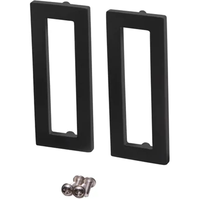 Storemax Schuifdeur Accessoire Handgreep Recht (vierkant) Zwart