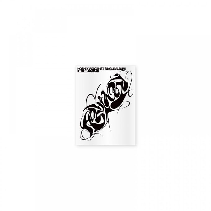 Hoshi X Woozi   06 Papiermassa   1e Single Album  Beam  Pop-Up Store Md black