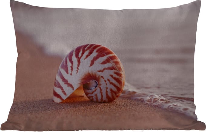 Buitenkussens - Tuin - Schelp - Strand - Zee - Zand - 50x30 cm