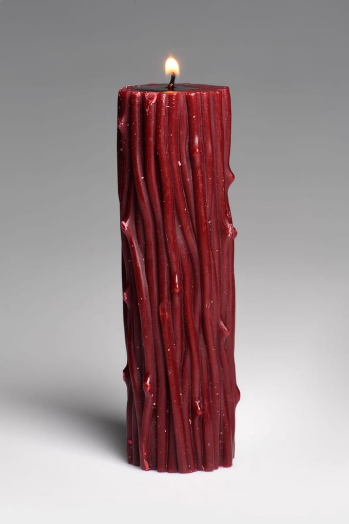 Doorn Druipkaars - Rood