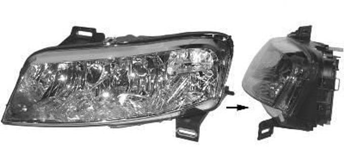 VanWezel 1626961 - Phare gauche avec clignotant pour Fiat Stilo de 10/2001 à 2007