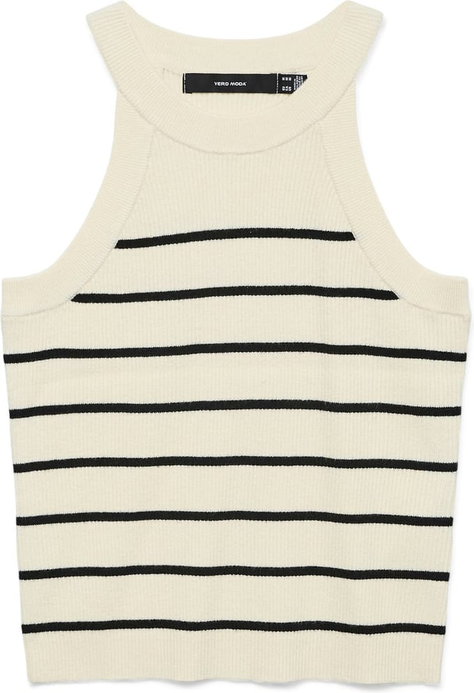 VERO MODA - VMSABA RIB SL O-NECK TOP GA NOOS - Dames - Gebreide truien