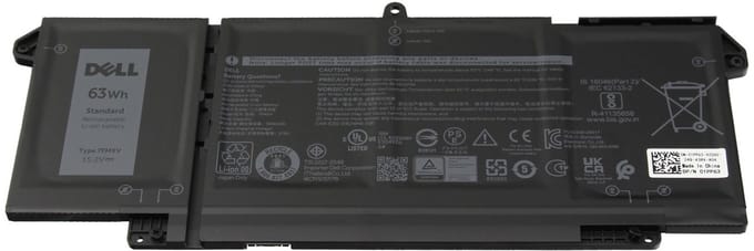 Dell 7FMXV Batterij - 63Wh