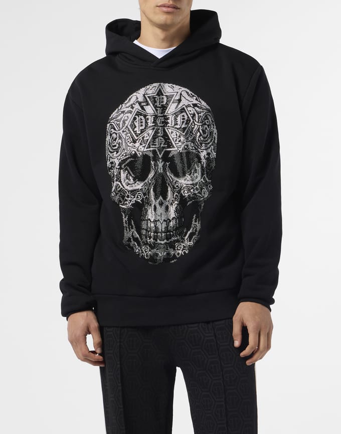 Hoodie Sweatshirt Skull