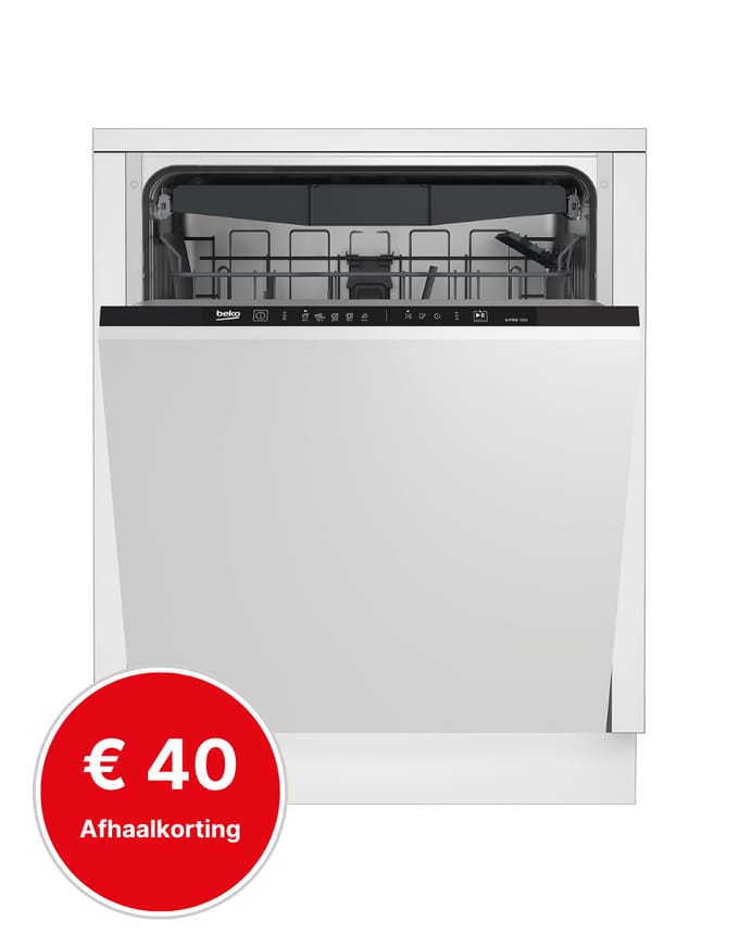 BEKO BDIN16450 vaatwasser volledig geïntegreerd