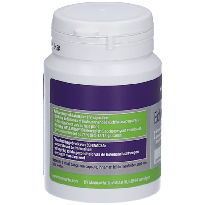 Mannavital Echinacea Platinum (60 vega capsules)
