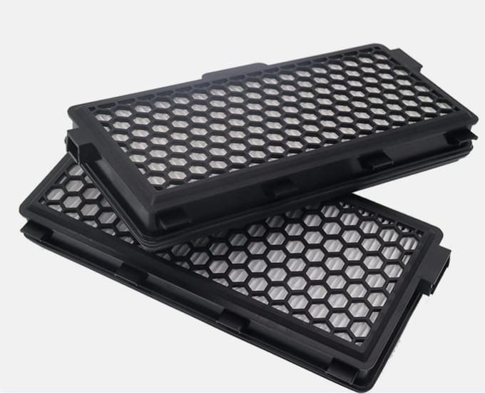 2x Hepa Filter - Geschikt voor Miele Classic Compact C1, Complete C2 & C3 - Koolstof Filter - Hepa Airclean 50 Filter