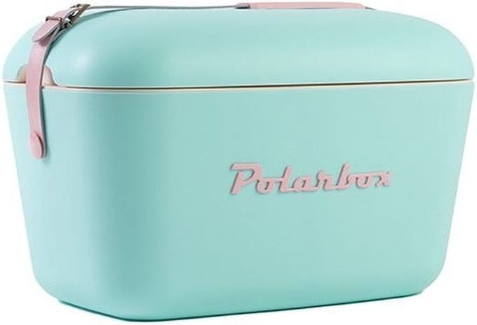Polarbox - Koelbox - met Schouderband - Pastelgroen - 12 Liter - 40x26x(H)23cm