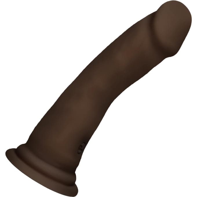 Doc Johnson Slim D - Realistische ULTRASKYN Dildo - 15 cm chocolate