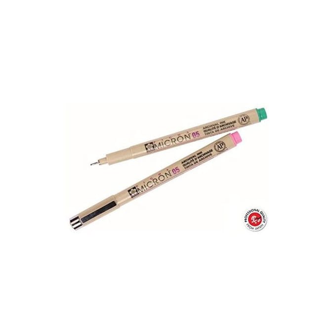 Sakura Pigma Micron 05 Fineliners Etui - 9 kleuren - 0.45mm