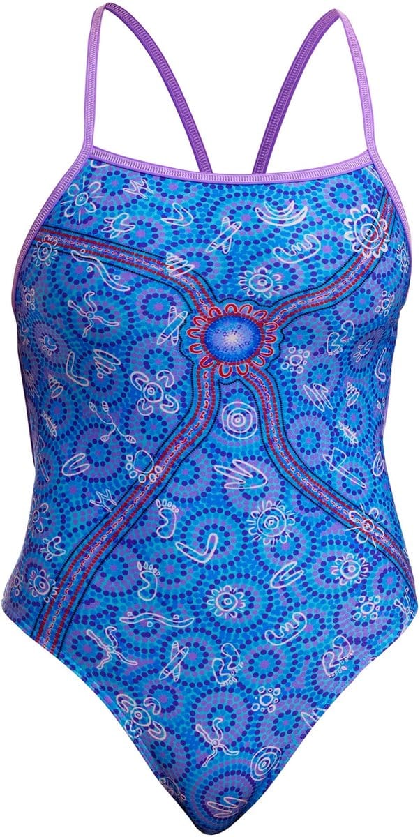 Sea Dreams Single Strength One Piece - Dames | Funkita | Maat 8