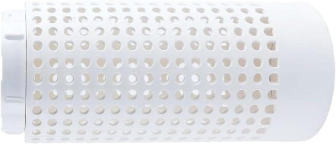 Wormencomposter - Compostbak wormen - Afval verwerken - Duurzaam PVC materiaal - 11 x 26 cm - Wit