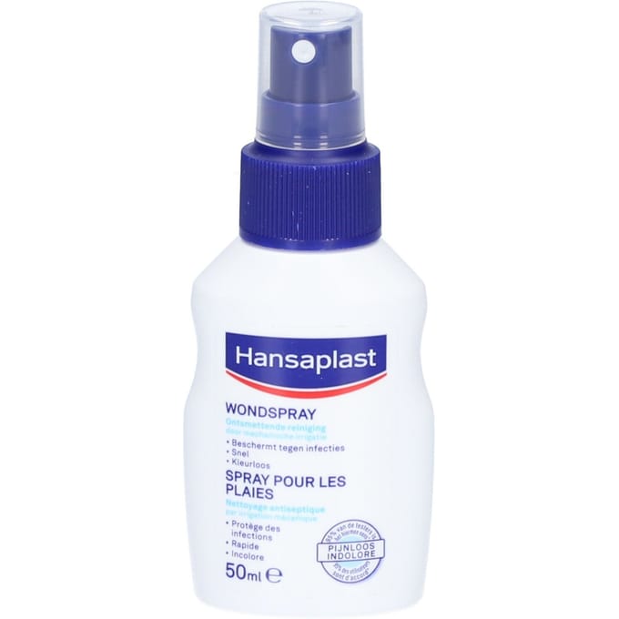 Hansaplast Wondreiniging Spray 50ml
