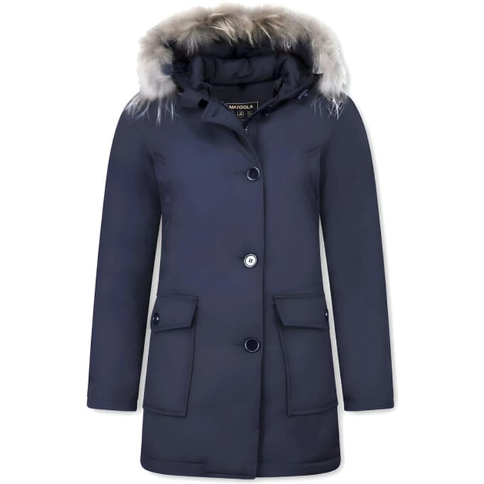 Matogla Bontjassen winterjas wooly lang