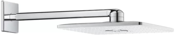 Hoofddouche 310 mm, douchearm 430 mm, 2 stralensoorten, moonwhite