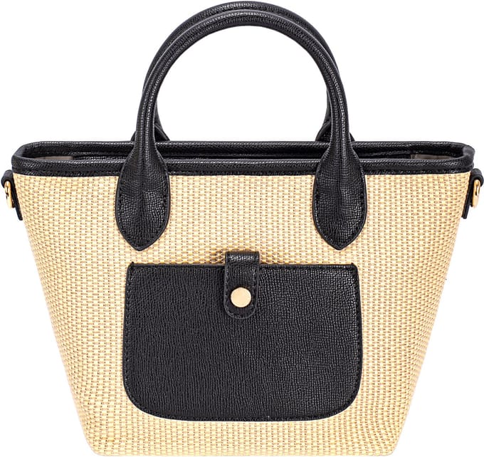 David Jones kunststof handtas Addy - Dames - Zwart