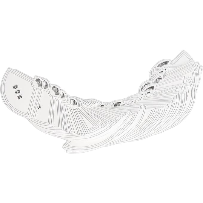 100 stuks Bladwijzer Parfum Teststrips Wegwerp Etherische Olie Geurstrips voor Aromatherapie white