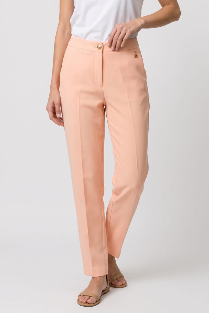 GUESS Becky Chino Pant Nectar Peach Maat: 44 | Pantalons Outlet | Dames | Roze