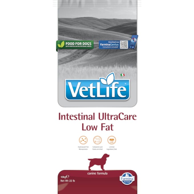 Farmina Vet Life Dog Intestinal UltraCare Low Fat