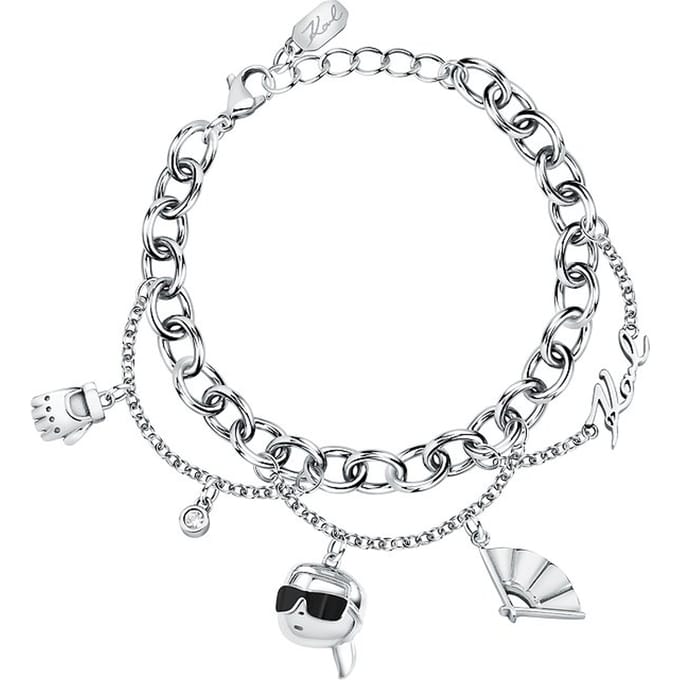 Karl Lagerfeld - Armband - KLAYD12 - Dames - CHARMS - 16cm