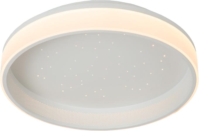 Lucide ESTREJA - Plafonnière (Plafondlamp) - Ø 40 cm - LED 3 StepDim - CCT - 2500K/3000K - Wit