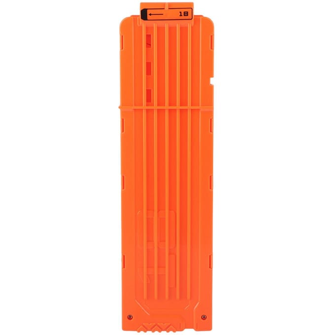18 Dart EVA Soft Bullet Clip Darts Plastic Pistool Speelgoedpatroonhouder oranje