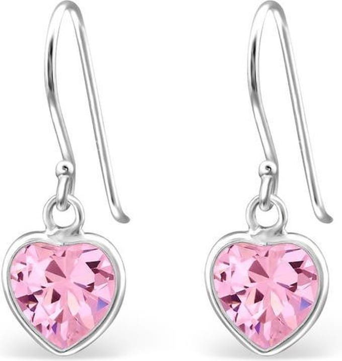 Montebello Oorbellen Abbigale P - 925 Zilver + Coating - Hart - ∅7mm - 20mm