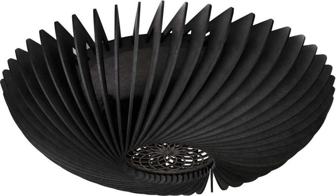Blij Design - Plafondlamp Orb Ø 48 cm zwart
