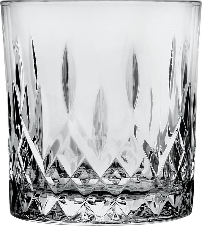 Clayre & Eef Waterglas 280 ml Grijs Glas