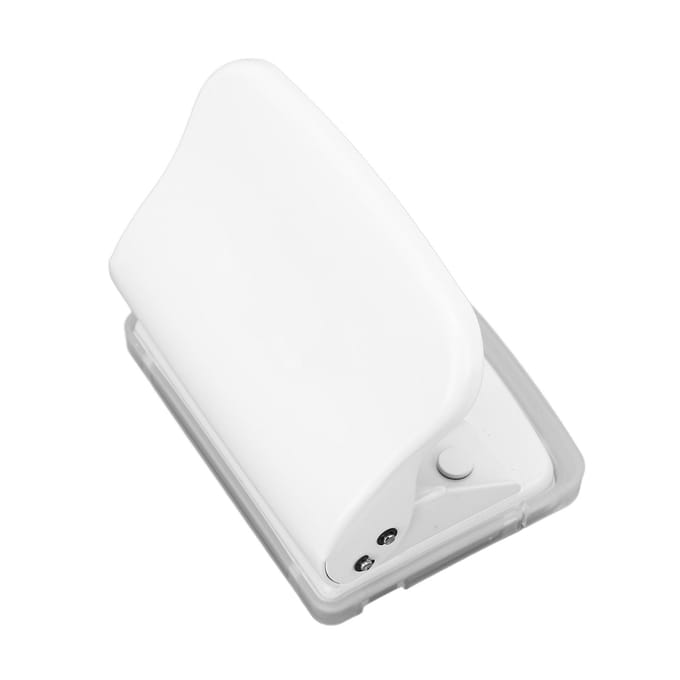 10 Gaats Perforator Handmatig Losbladig Bindmiddel Gatperforator voor A4 B5 A5 A7 A6 Papier 10 Vel Capaciteit white