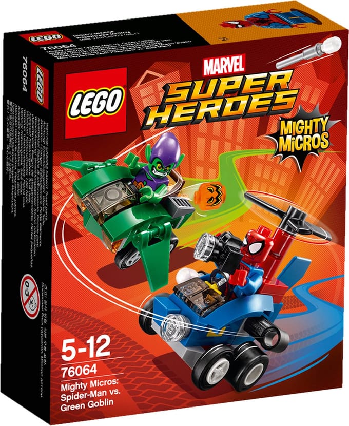 Marvel Spider-Man Mighty Micros: Spider-Man vs. Green Goblin
