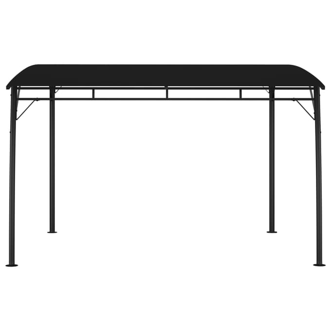 vidaXL - Zonneluifel - 3x3x2,55 - m - antracietkleurig