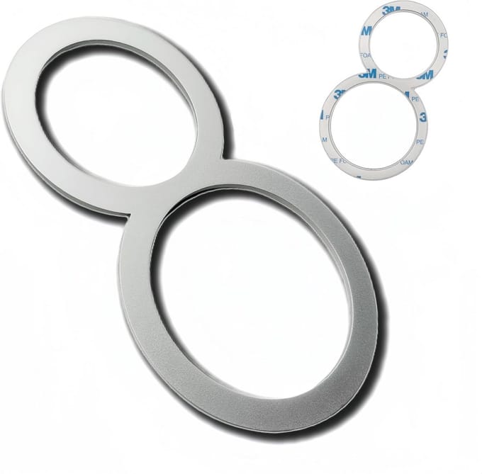 Zelfklevend Huisnummer 12.7 cm Modern RVS Buitenadres Nummer Zilver
