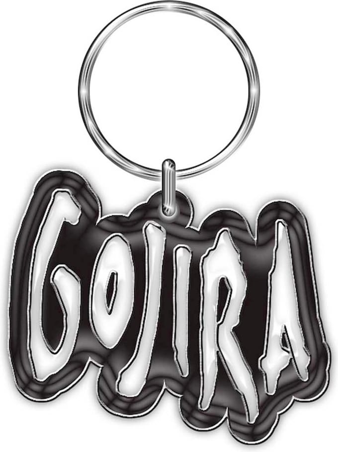 Gojira - Logo Sleutelhanger - Zwart