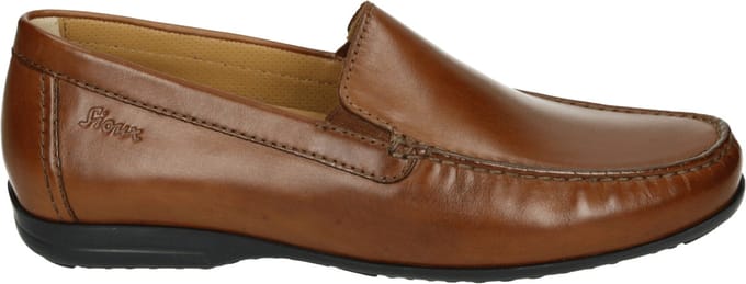 Sioux - GION-H - Instappers - Kleur: Cognac - Maat: 41