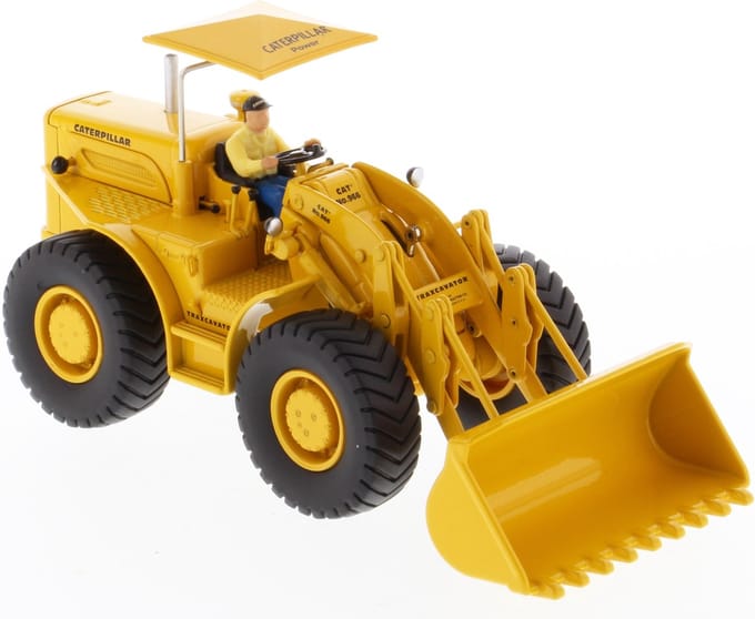 Cat 966A Wiellader - Shovel - Traxcavator - 1:50 - Diecast Masters - Vintage Series - Oldtimer
